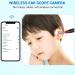 Earwax Remover Tool MYPIN 1080P HD Wireless Otoscope Ear Cleaner Kit Ear Wax Removal Kit Camera Ear Drops for Wax Ear Camera for iPhone/iPad/Android Red - Buy Online on GoSupps.com