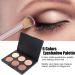 jiabaorun 6 Colors Nude Eyeshadow Palette with Brushes Bag Matte Shimmering Eyeshadow Makeup Palette for Neutral Smoky Bronze Eye Makeup - Buy Online on GoSupps.com