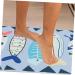 Alipis 2pcs Water-Absorbing Bath Bathmat Fish Bathroom Kitchen Carpet Non-Slip Floor Mat Printing for Xcm As Shownx2pcs mediumx2pcs - Buy Online on GoSupps.com