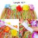 Hawaiian Luau Flower Crown Set - Leis, Headband, Wristbands, Grass Skirt & More - Summer Party Decor in Colorful Style - Buy Online on GoSupps.com