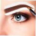 Mikinona 12 Sheets Eyebrow Ruler Stencils White Brow Mapping Stickers Eye Brow Shapers - Buy Online on GoSupps.com