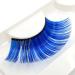 Eyelashes Artificial Lashes 3D Colour Eyelashes Sculpting Stage Makeup Eyelashes Natural Dense Eyelash Colour Exaggerated Christmas 3D Colour Self-Adhesive Eyelashes (I One Size) one size I