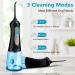 Water Flosser Cordless Teeth Cleaner - IPX7 Waterproof Oral Care for Braces & Bridges | Detachable Tank & 4 Jet Tips - Buy Online on GoSupps.com