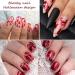 Skeleton Bloody Scar 3D Manicure Decorations Halloween Nail Stickers Halloween Nail Art Nail Decals(1) Style1 - Buy Online on GoSupps.com