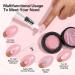 Morovan Solid Builder Gel Kit - 3 Colors Builder Nail UV Gel Set for Sculpting & Extensions with 3D Silicone Mold - DIY Nail Art Salon Quality - Buy Online on GoSupps.com