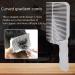 NestNook V-shaped Comb Hair Blending Tool Blend Friend Fade Comb Professional Hair Cutting Comb Heat Resistant FlatTop Hair Clipper Cuts Tools for Men Salon Hairdressing Barber or At Home (Grey 1pc) - Buy Online on GoSupps.com