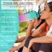 1.5L BPA-Free Tritan Sports Water Bottle with Straw & Time Marking - Dishwasher Safe Ideal for Fitness Running & Hiking (Blue/Purple) - Buy Online on GoSupps.com