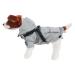 Waterproof dog cloak dog coat for small and medium -sized dogs windproof dog jacket with ring for dishes - gray S gray s