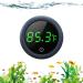 Aquarium Thermometer Digital, PAIZOO Fish Tank Thermometer Accurate LED Display to 0.9F Tank Thermometer Aquarium Temperature Measurement Suitable for Fish, Axolotl, Turtle or Aquatic