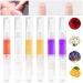 6pcs Cuticle Oil Pens  4Kinds of Smell Nail Oil Pen with Soft Brush Revitalizing Nutrition Oil Pen for Nail Treatment Care Nails Moist and Treatment Nail Softener and Strengthener