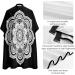 Mandala Flower Hair Cutting Cape - Professional Salon Apron with Snap Closure for Hairdressers & Barbers - Buy Online on GoSupps.com
