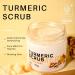 Turmeric Body Scrub - Turmeric Exfoliating Body Scrub Face Scrub - Boost Remove Dark Spot Age Spots Acne Hyperpigmentation - Turmeric Scrub for Firm Hydrated Skin - Great Gifts For Women Turmeric 300g - Buy Online on GoSupps.com