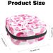 GIAPB Pink Petals Period Storage & Travel Bag - Sanitary Napkin Pouch & Makeup Organizer - Buy Online on GoSupps.com