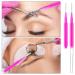 100Pcs Micro Eyebrow Brush Set - Multifunctional Brow Lamination Tools for Eyelash & Eyebrow Extensions - Pink | International Shipping Available - Buy Online on GoSupps.com