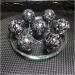 Crystal Rough Natural Gabbro Stone BallSeven Star Array Crystal Sphere Minerals Specimens for Reiki Home Decoration - Buy Online on GoSupps.com