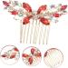 SOESFOUFU hair women's Hair piece tiara Metal Miss hair accessories girl With diamond romantic hair comb clip rhinestone clips for hair rhinestones hairpin comb bride - Buy Online on GoSupps.com