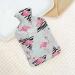 Hot Water Bottle with Lid - Flamingo Pattern Rubber Bag for Pain Relief Cramps Foot Warmer & Hot/Cold Therapy - Buy Online on GoSupps.com
