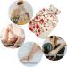 Naanle 2L Hot Water Bottle with Lid - Plum Blossom Transparent Design for Menstrual Cramps Relief Hand & Foot Heat Therapy - Buy Online on GoSupps.com