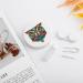 Psychedelic Owl Contact Lens Case - Cute Portable Round Storage Box with Mirror for Travel & Daily Use - Buy Online on GoSupps.com
