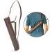 ONLYHANDMADE Scorpion Archery Back Arrow Quiver - Genuine Leather Arrow Case - Traditional Handmade Archery Quiver for Hunting & Target Practicing - Adjustable Lightweight & Comfortable Cow Leather Brown