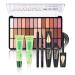 Professional Makeup Set MKNZOME Make Up Set With Make-up Bag Portable Travel Makeup Kit Birthday Xmas Makeup Gift Set Eyeshadow Palette Foudation Lip Gloss for Women Girls #6