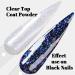 Sparkle Holographic Clear Glitter Nail Dip Powder Starter Kit - 6 Colors Opal Foils Easy for Beginners - Perfect Top Coat for Black Nail Art | SG062 - Buy Online on GoSupps.com