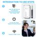 1080p WiFi Ear Wax Removal Otoscope - Waterproof Endoscope with LED Light for iPhone iPad & Android - Buy Online on GoSupps.com
