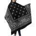 VERTEX&KAIBIN Black Paisley Barber Cape for Men - Professional Cool Design | Premium Barber Supply - Buy Online on GoSupps.com