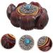 Healeved Hand Exercise Player - Wooden Feng Shui Ornament for Office Decoration | Handcrafted Wooden Sculpture & Craft Figure - Buy Online on GoSupps.com
