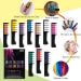 Washable Hair Chalk Comb - 10 Colors Professional Hair Color Dyeing Tool for Party Cosplay - Perfect DIY Gift for Girls Ages 5-11 - Buy Online on GoSupps.com