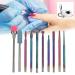 10pcs Nail Drill Bits Set - Tungsten Steel Electric Grinding Heads with Storage Box for Pro Manicure | International Shipping - Buy Online on GoSupps.com