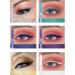 Joyeee 12 Colored Glitter Eyeliner Pencil Set Eye Liner Pen Brown Blue Red White Green Glitter Black Eyeliner Eyeshadow Waterproof Smudgeproof Long Lasting Gel Eyeliner Make Up for Girl Women Gift #042 - Buy Online on GoSupps.com