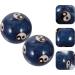 Beavorty Vintage Blue Enamel Baoding Balls - Traditional Chinese Hand Massage & Fitness Exercise Balls - Buy Online on GoSupps.com