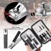 Premium Nail Clippings Set | Manicure Kit for Men | Portable Grooming Travel Case | Perfect Gift for Husband & Friends - Buy Online on GoSupps.com