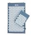 Bodhi Acupressure Set Vital: Acupressureatta (72 x 42cm) & acupressure pillow |including bag |For self -massage relaxation & promotion of blood circulation (blue) dark blue