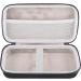 BOVKE Hard EVA Travel Case for YK15AB EMS TENS Unit | Muscle Stimulator & Electronic Pulse Massager Case | Extra Room for Battery Wires Pads & Gel - Black - Buy Online on GoSupps.com