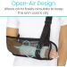 Vive Mesh Shoulder Sling - Arm Brace for Rotator Cuff Injury - Adjustable Immobilizer for Men and Women - Stabilizer for Elbow, Wrist, and Thumb - Black - Buy Online on GoSupps.com