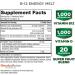 Purity MagBlue + B12 Energy Melt with Magnesium Bisglycinate, Vitamin D3, Blueberries - B12 Berry Melt with Methylcobalamin B12, B6, D3 - Buy Online on GoSupps.com