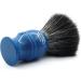 Edwin Jagger Classic Black Synthetic Fibre Eco-Friendly Vegan Shaving Brush (Blue) - Buy Online on GoSupps.com