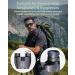 2023 12x25 Compact Binoculars with Low Light Night Vision - Waterproof for Hunting and Bird Watching - Buy Online on GoSupps.com