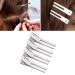 50 U-Shaped Hair Clips - Metal Alligator Clips for Hair Extensions & Styling | Double Prong Pin Curl Setter | DIY Hair Accessories - Buy Online on GoSupps.com
