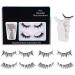 Natural Look Magnetic Eyelashes - Makeup Lashes Magnetic | Dense False Eyelashes | Clear Stem Fake Lashes | Magnetic Eyelashes With Applicator For Women And Ladies - Buy Online on GoSupps.com