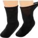 WLLHYF Extra Wide Black Socks for Swollen Feet, Bariatric, Lymphedema & Diabetes - Cast Sock Included - Buy Online on GoSupps.com