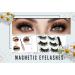 MRS GWEN 3D Magnetic Faux Mink Eyelashes Set with Black Eyeliner & Applicator Tool - Natural & Dramatic Reusable Fake Lashes - No Glue - Shop Internationally - Buy Online on GoSupps.com
