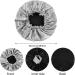 Fuyamp 2 Packs Satin Sleep Cap Adjustable Silky Sleep Bonnet for Women Long Curly Hair Double-Sided Waterproof Satin Hair Cap Extra Large Sleep Satin Bonnet for Women Girls Sleeping Grey+Black - Buy Online on GoSupps.com
