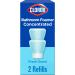 Clorox Bathroom Foamer Refill Cartridge for Clorox Bathroom Foamer Reusable Spray Bottle Household Essentials Fresh Scent 2 Spray Refills
