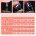 Ysuvin Nail Tips - 240pcs Transparent Fake Nails Short Almond & Square Perfect for Technicians & Beginners - Ideal for Manicure Salons - Buy Online on GoSupps.com