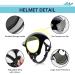 PETLESO Dog Goggles with Helmet Set | 2-Piece Black Dog Goggles & Helmet for Small & Medium Dogs - UV Protection & Safety - Buy Online on GoSupps.com