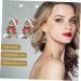 Milisten 1 Pair Women Earrings Christmas Ear Studs Lovely Earrings Santa Hat Jewelry Christmas Tree Miss - Buy Online on GoSupps.com