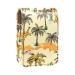 Travel Lipstick Organizer Case Lipstick Case Portable Makeup Bag With Mirror Cartoon Giraffe Tropical Tree R899i4bmbj